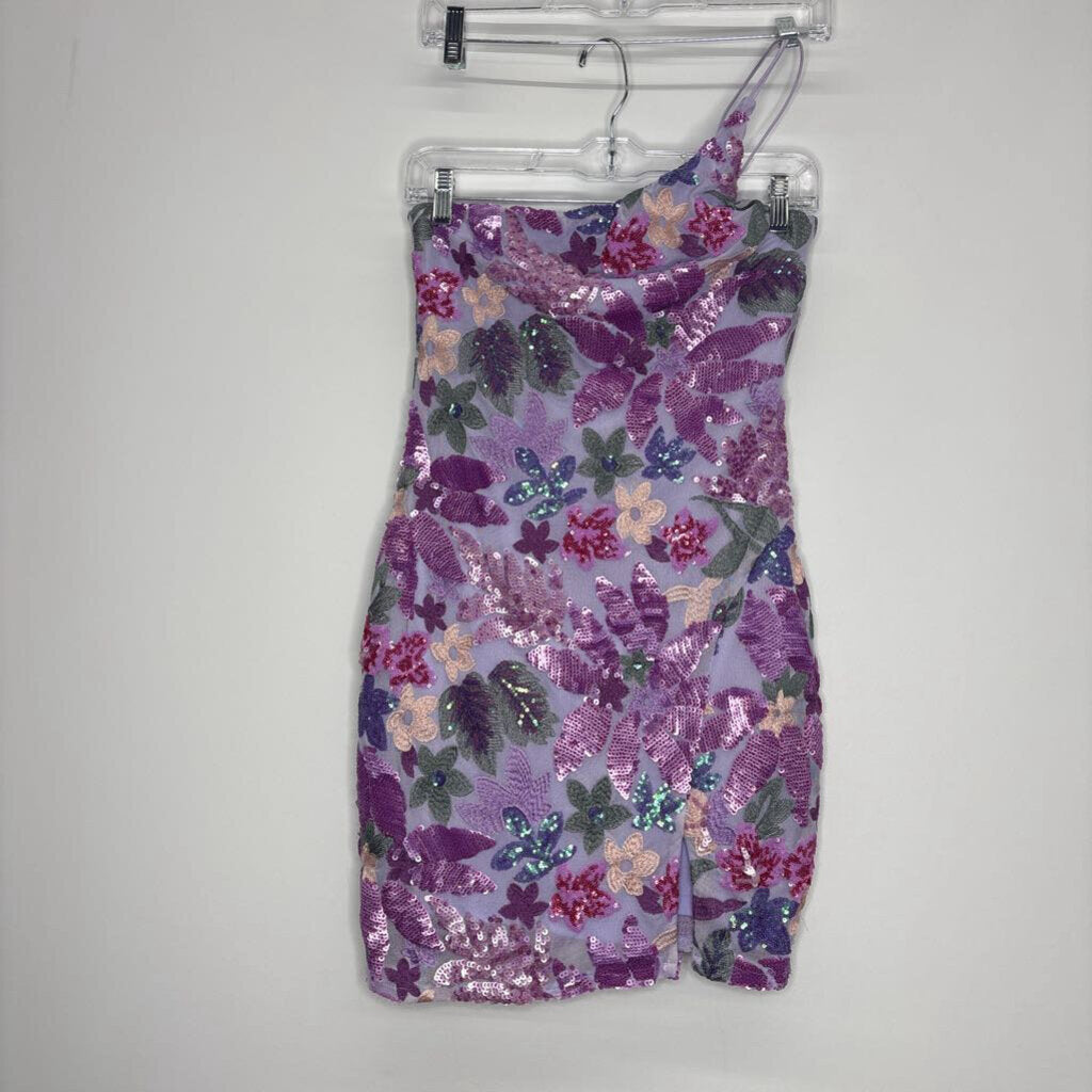Midnight Doll Homecoming Dress M Purple