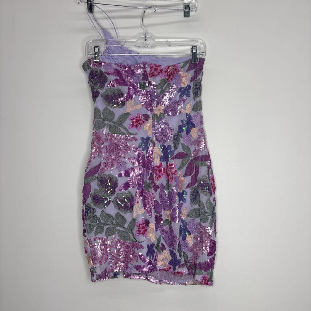 Midnight Doll Homecoming Dress M Purple