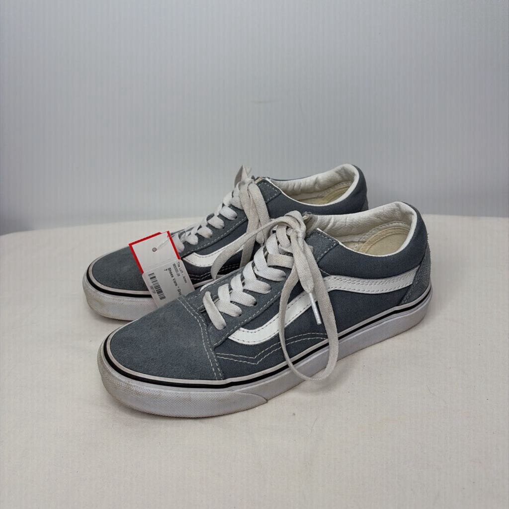 Vans Shoes M 5.5/W 7 Gray/white