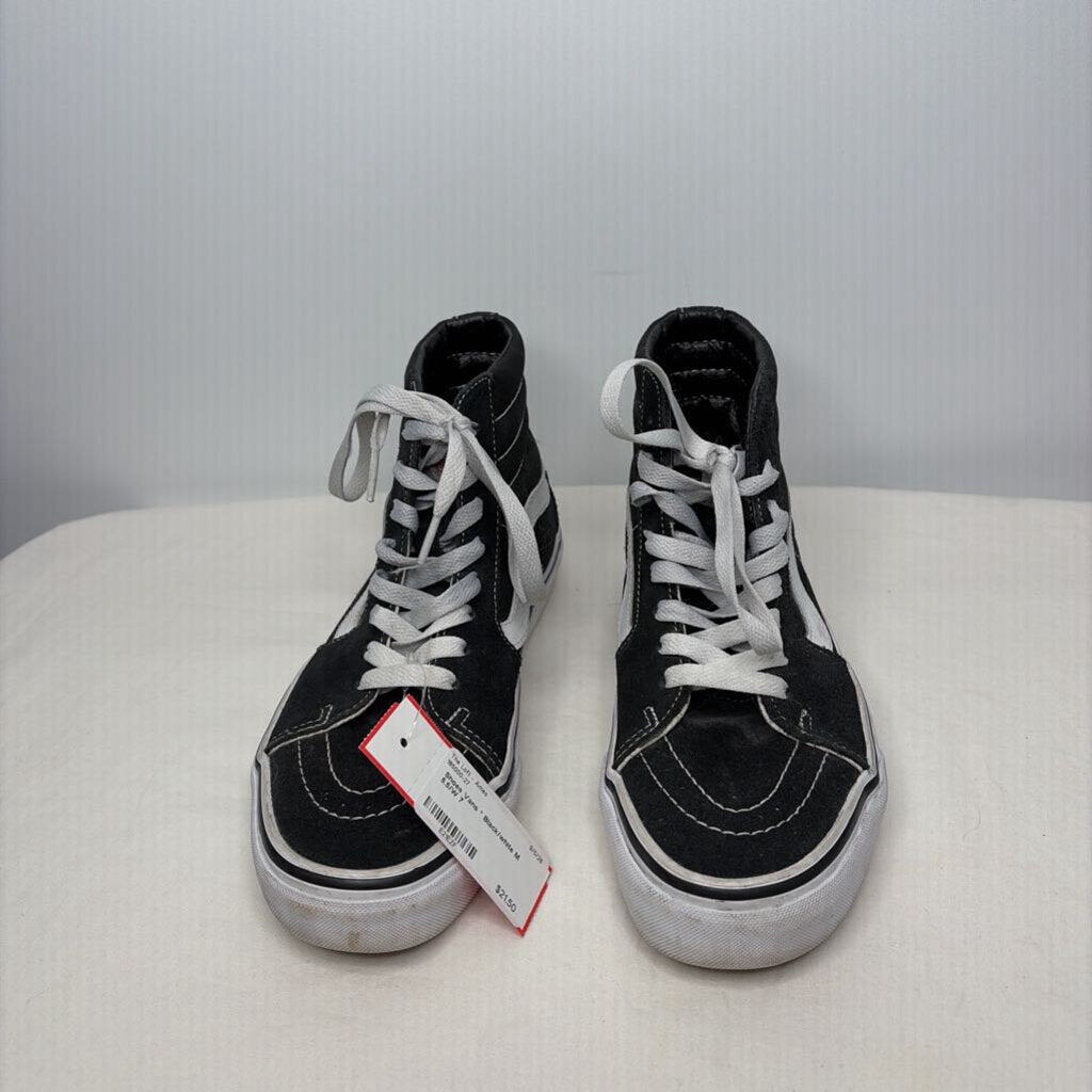 Vans Shoes M 5.5/W 7 Black/white