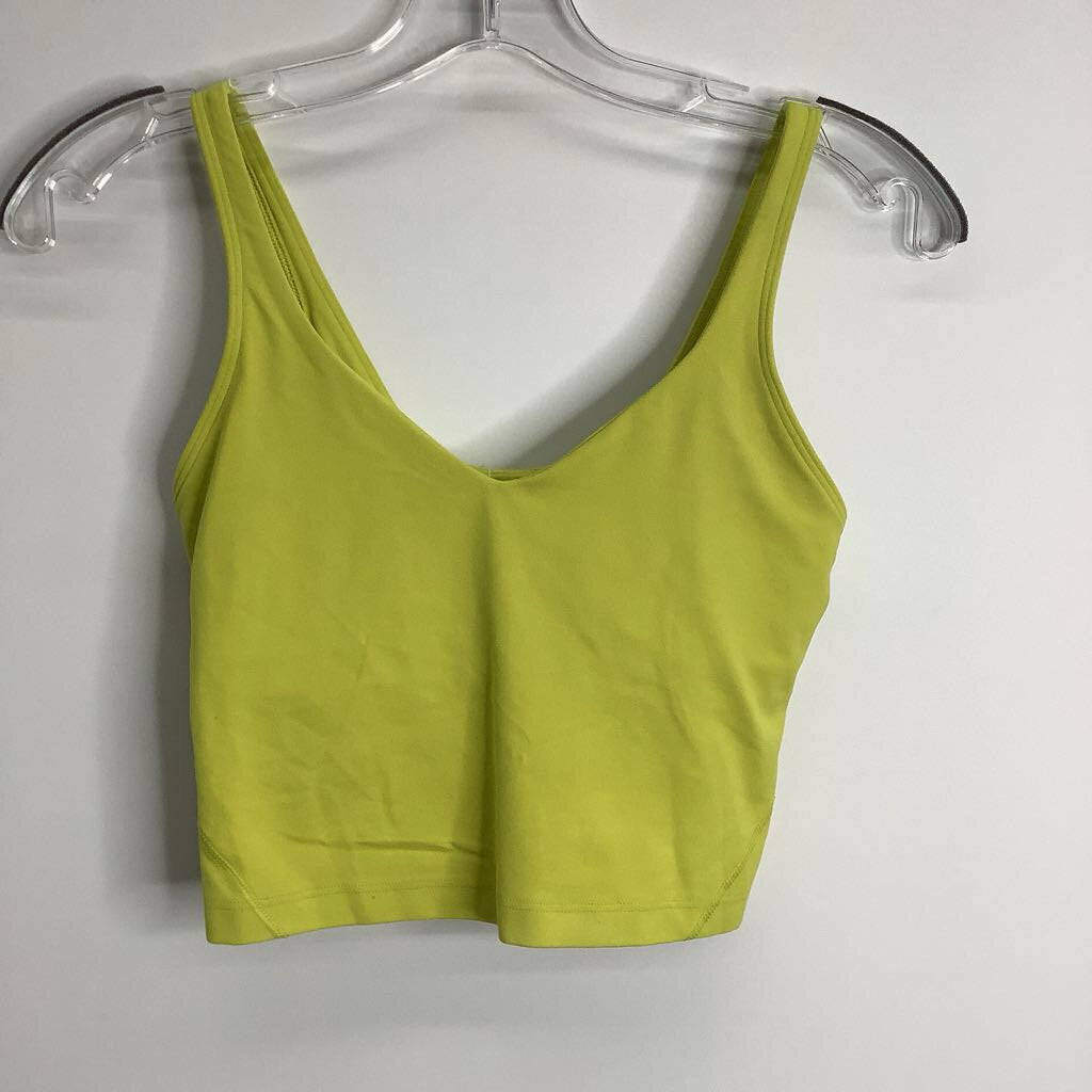 Lululemon Athletic Tops S Yellow