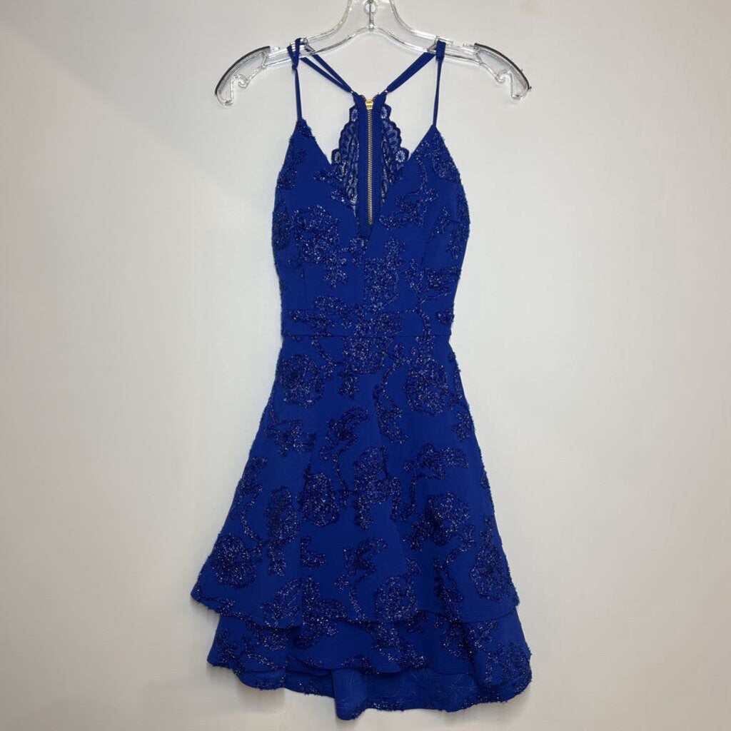 Honey and Rosie Dress XS Blue