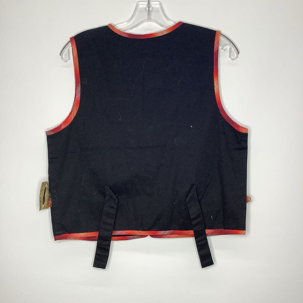 Boutique Vest L Black/ Halloween