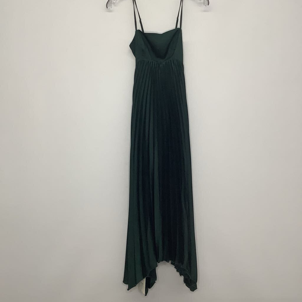 Abercrombie & Fitch Dress XXS Petite Dark Green