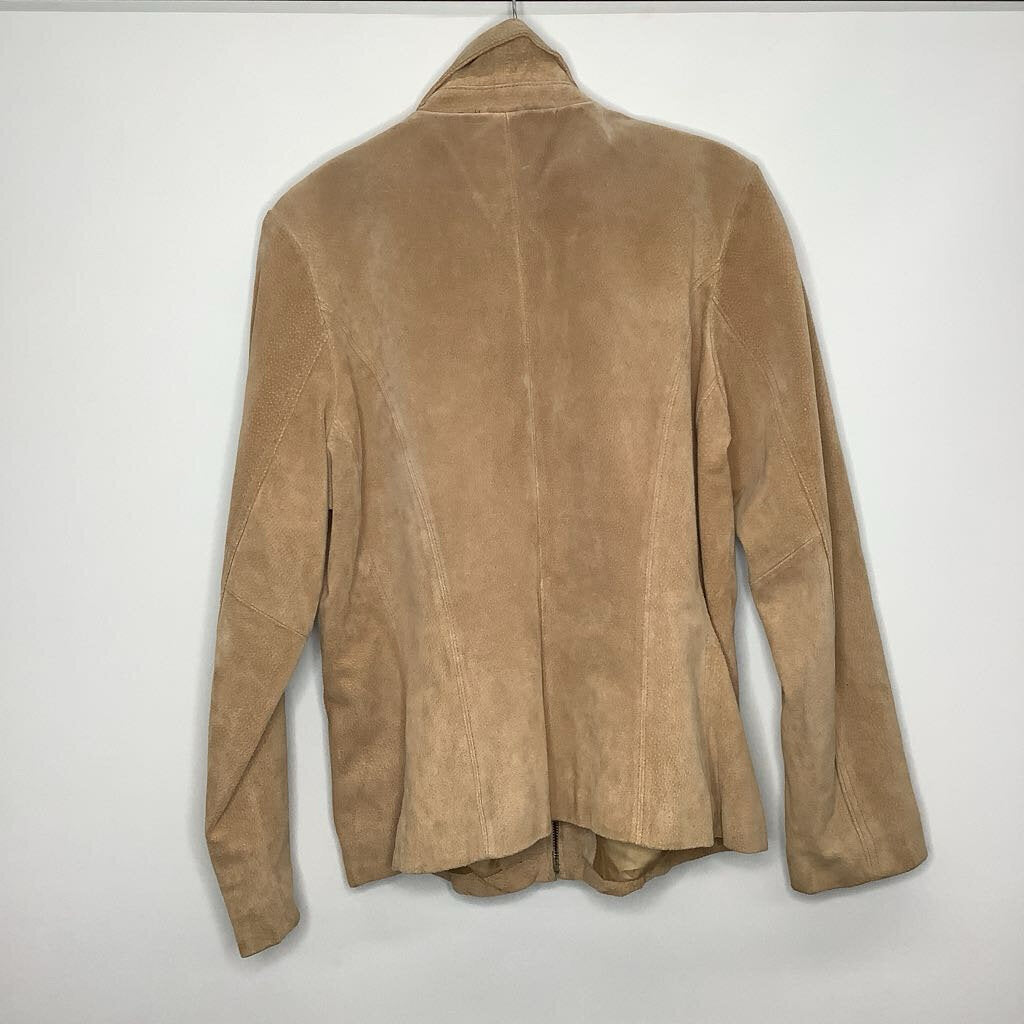 Outerwear L Light Brown Leather