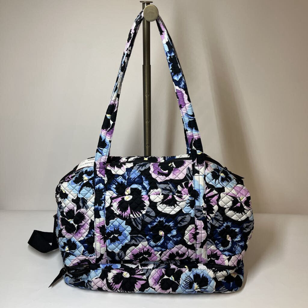 Vera Bradley Purses Black/Purple/Blue