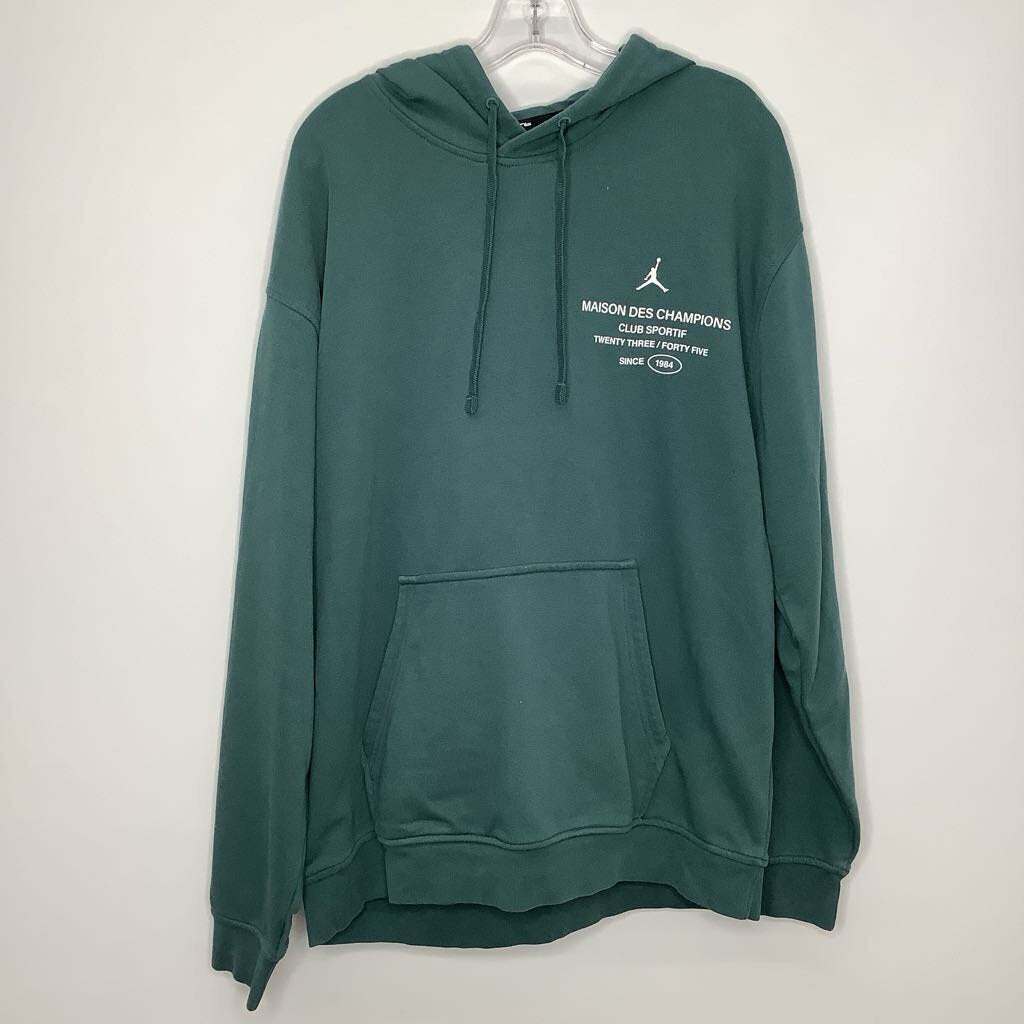 Air Jordan Clothing Sweatshirt Men's L Green