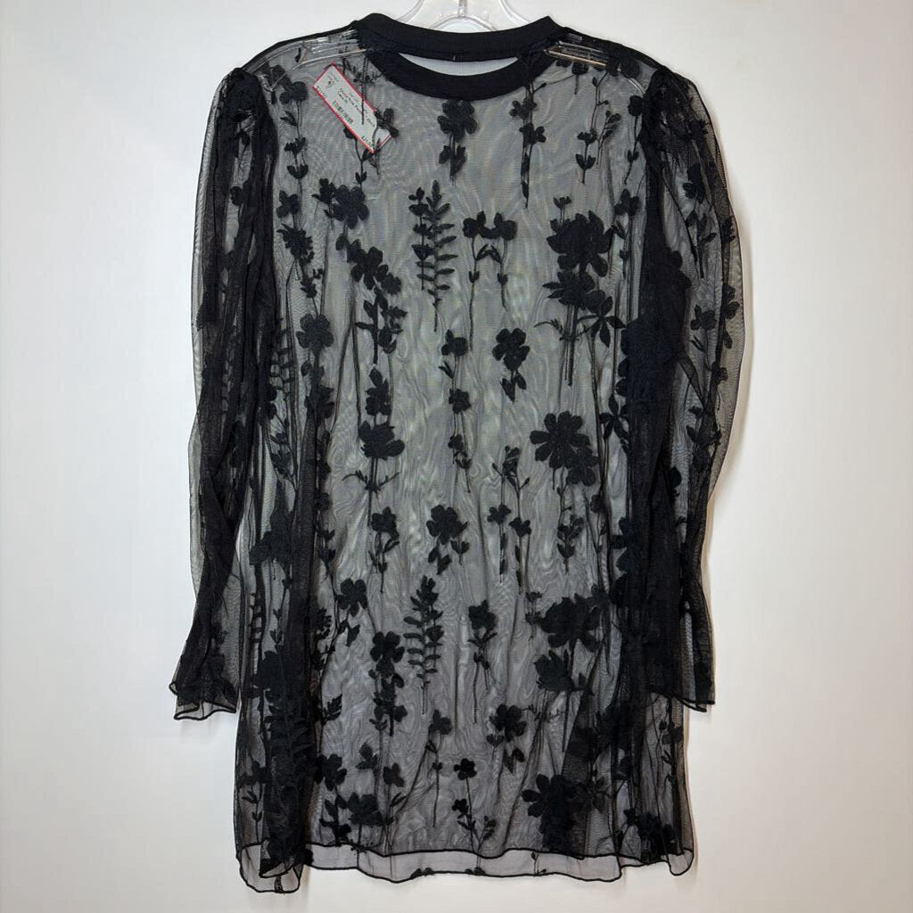 Free People Dress M Black Lace