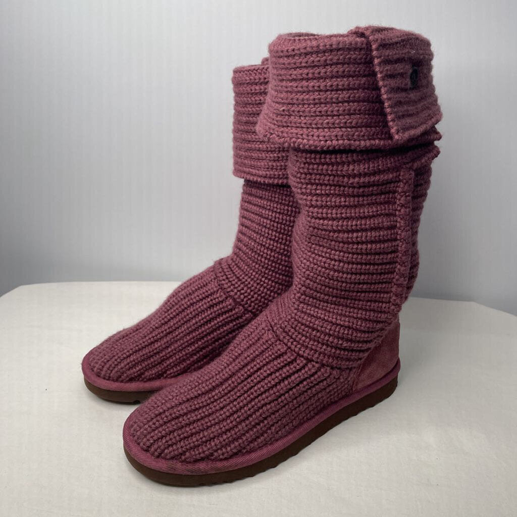 Ugg Boots Boots 8 Pink Crochet