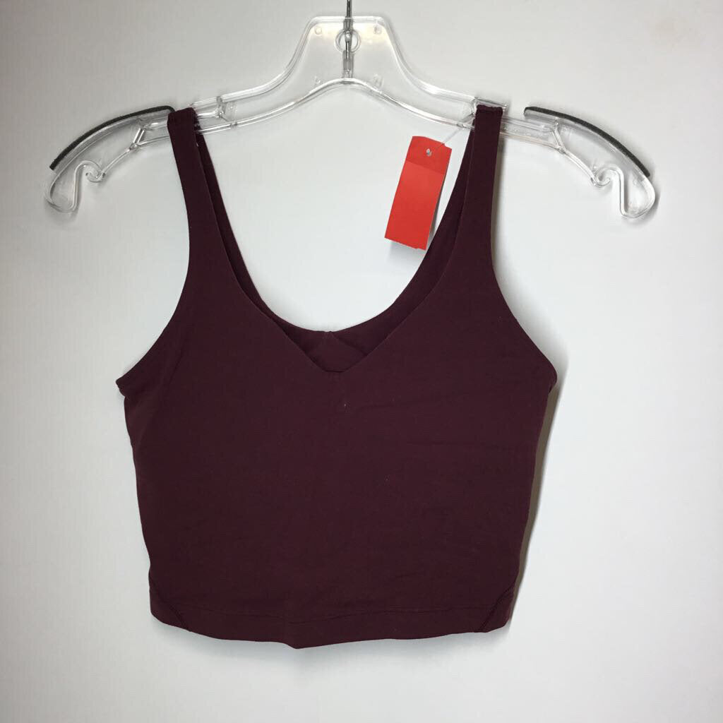 Lululemon Athletic Tops 4/S Maroon