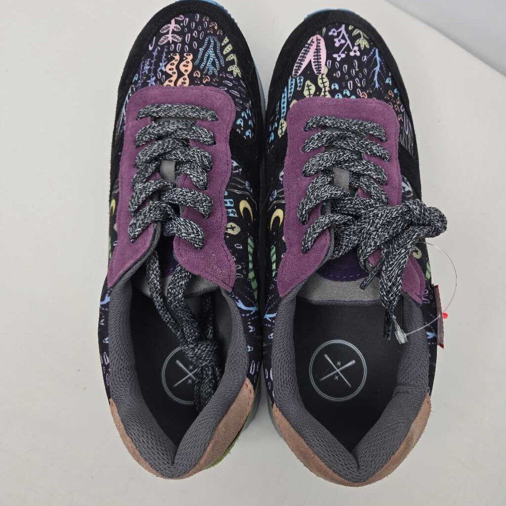 Inkkas Shoes 10 Black/Green/Purple