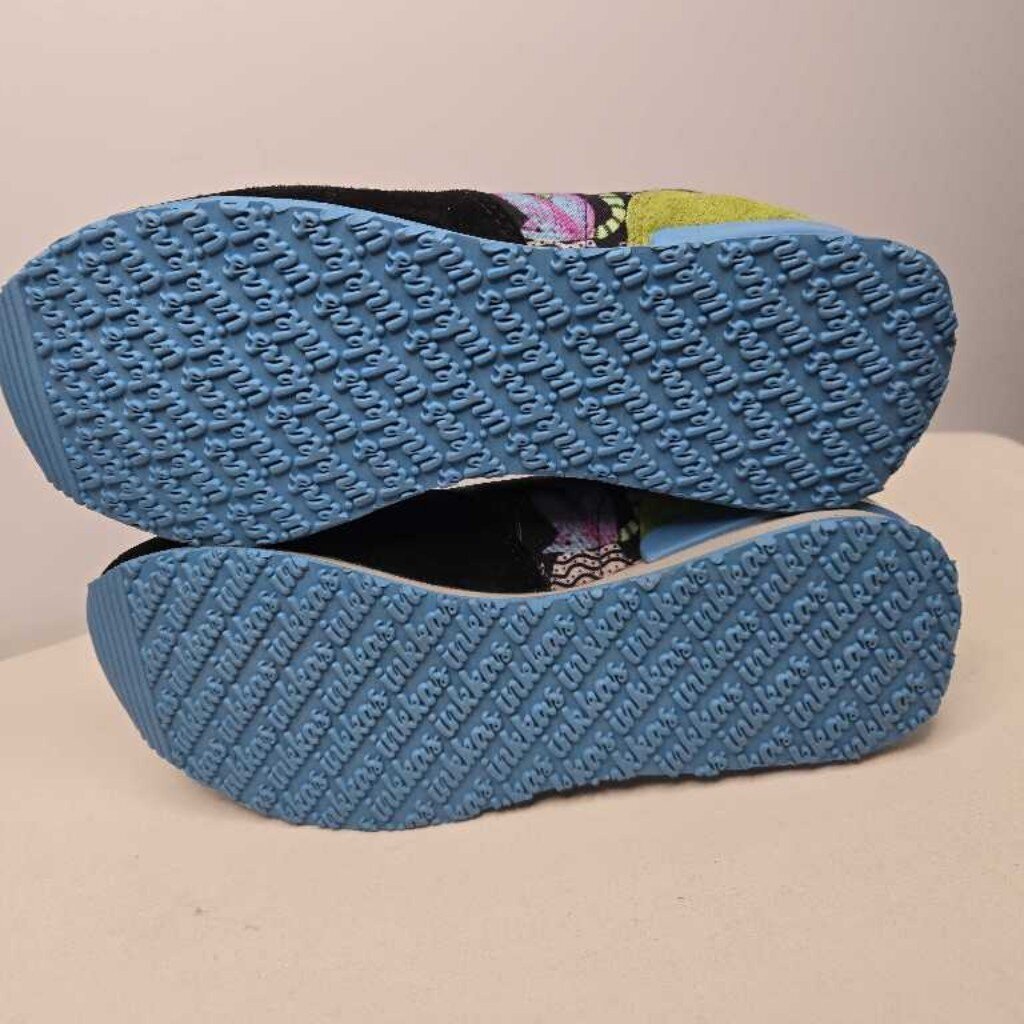 Inkkas Shoes 10 Black/Green/Purple
