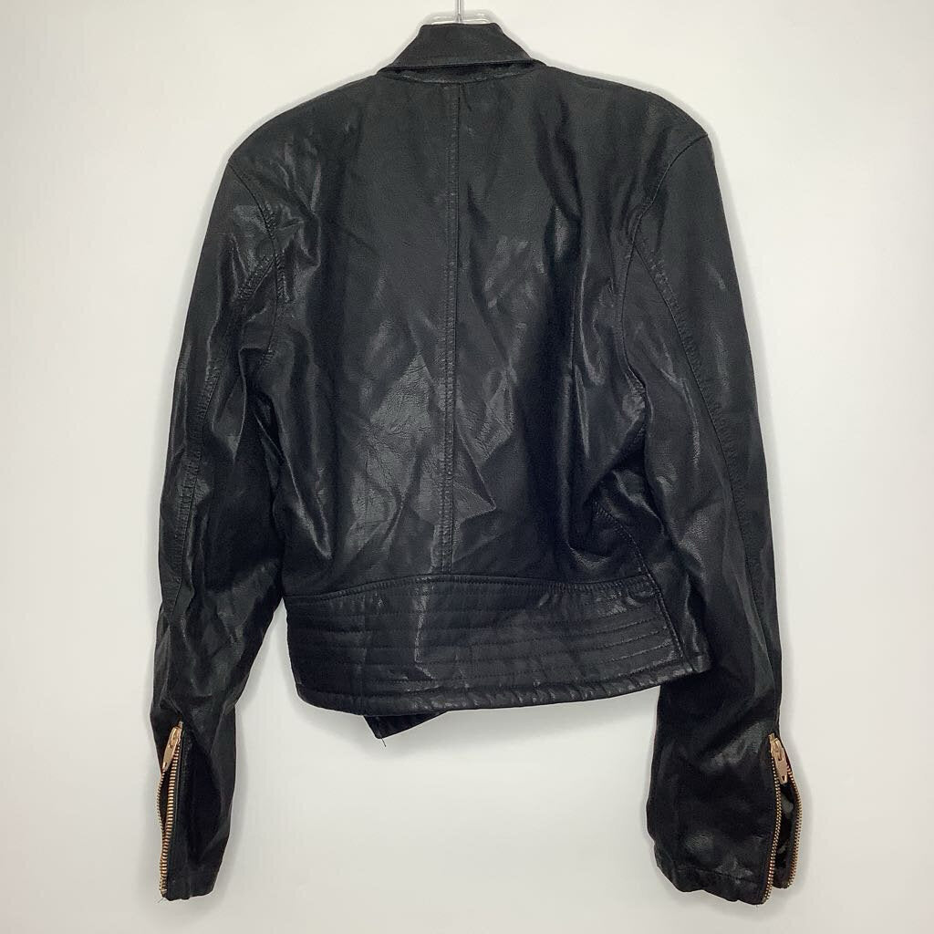 BlankNYC Outerwear XL Black Pleather
