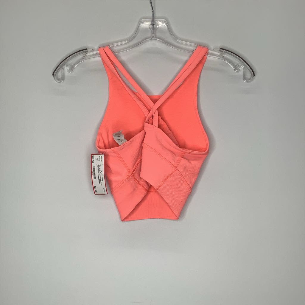 Lululemon Athletic Tops S(4) Coral