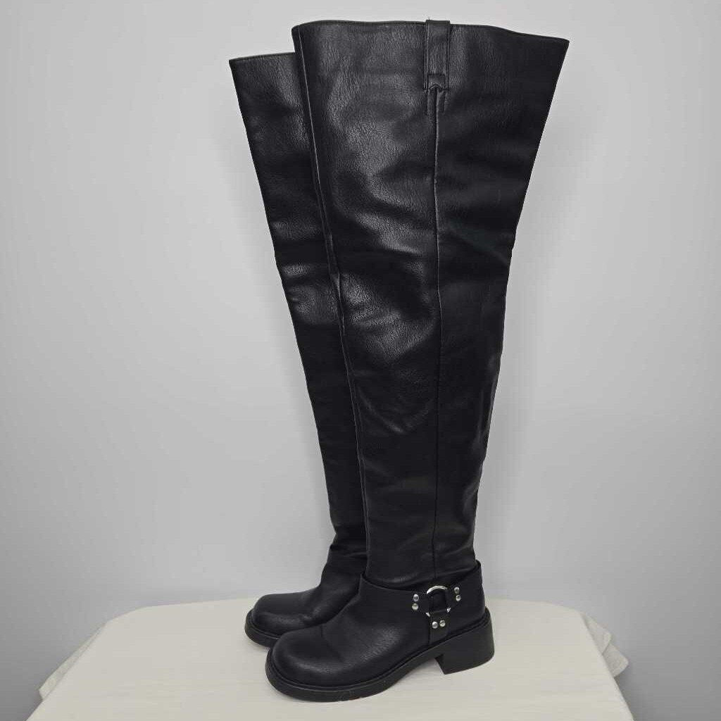 Boots 9 Black Tall