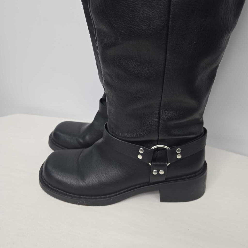 Boots 9 Black Tall