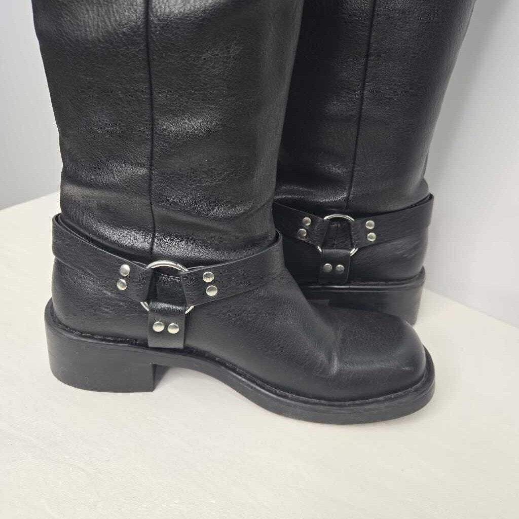 Boots 9 Black Tall