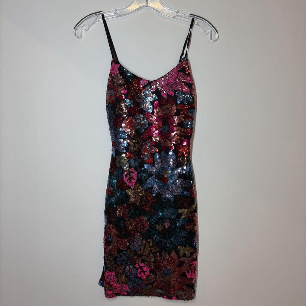 Midnight Doll Homecoming Dress XS Multi
