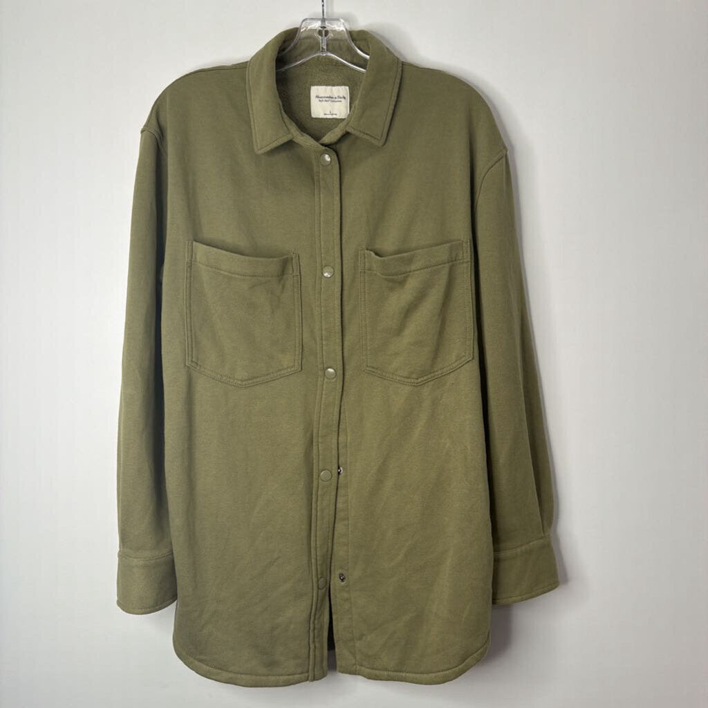 Abercrombie & Fitch Outerwear L Green