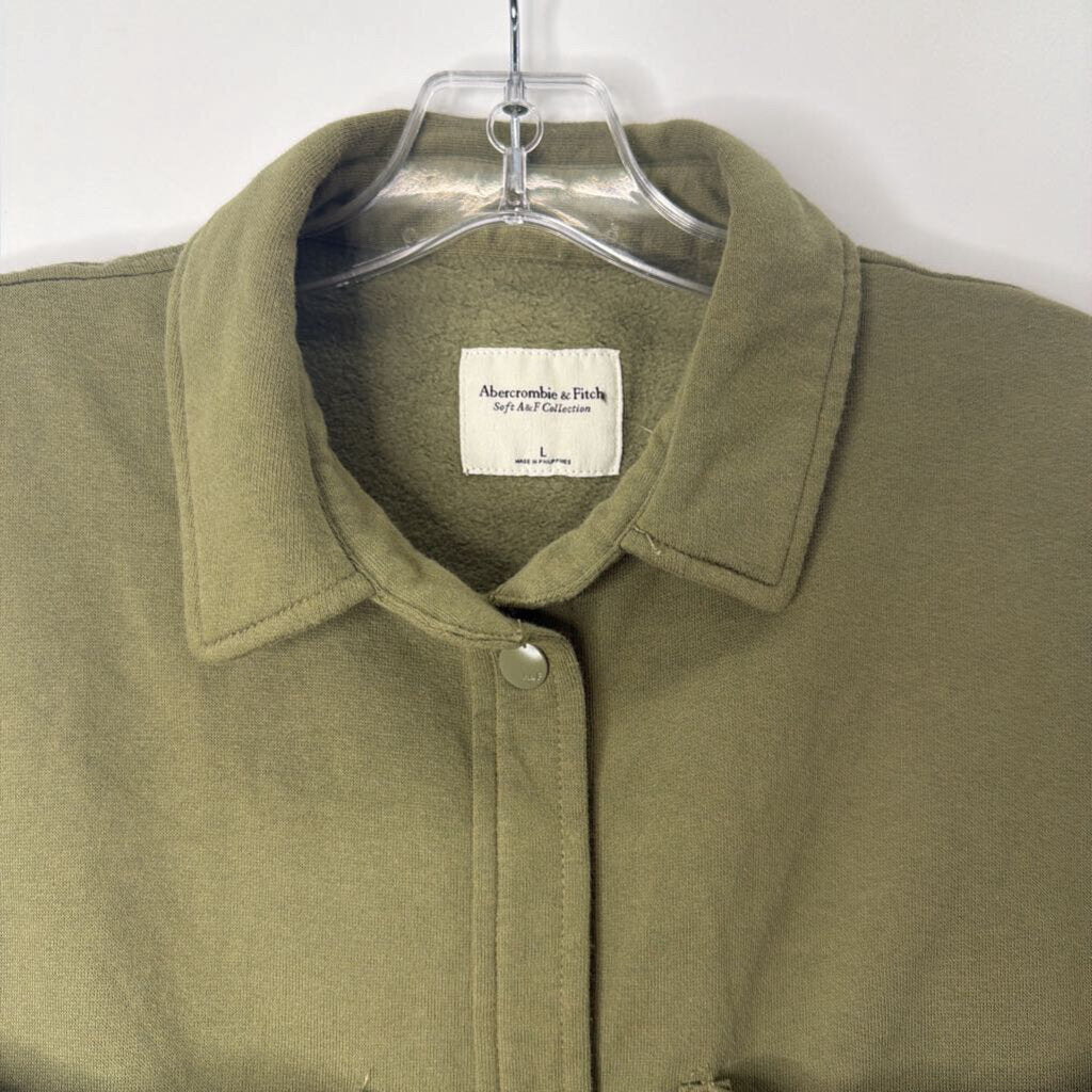 Abercrombie & Fitch Outerwear L Green