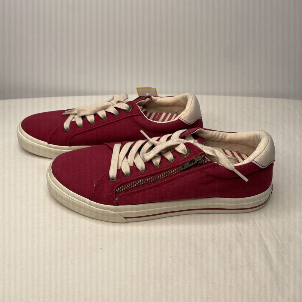 Taos Shoes 7.5 Wine Red/Cream