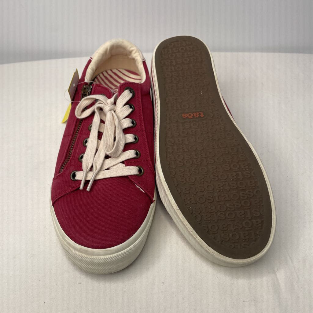 Taos Shoes 7.5 Wine Red/Cream