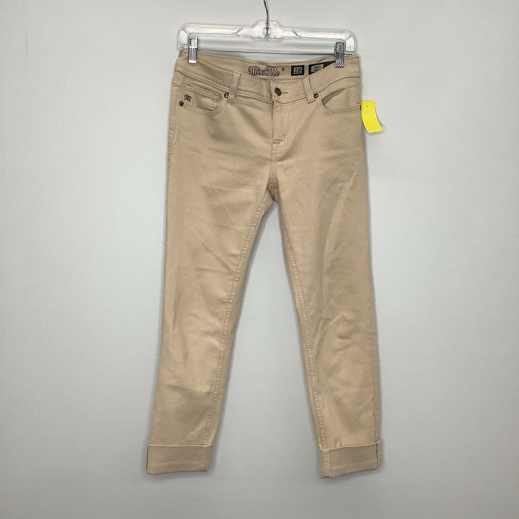 Miss Me Designer Jeans 6 Cream