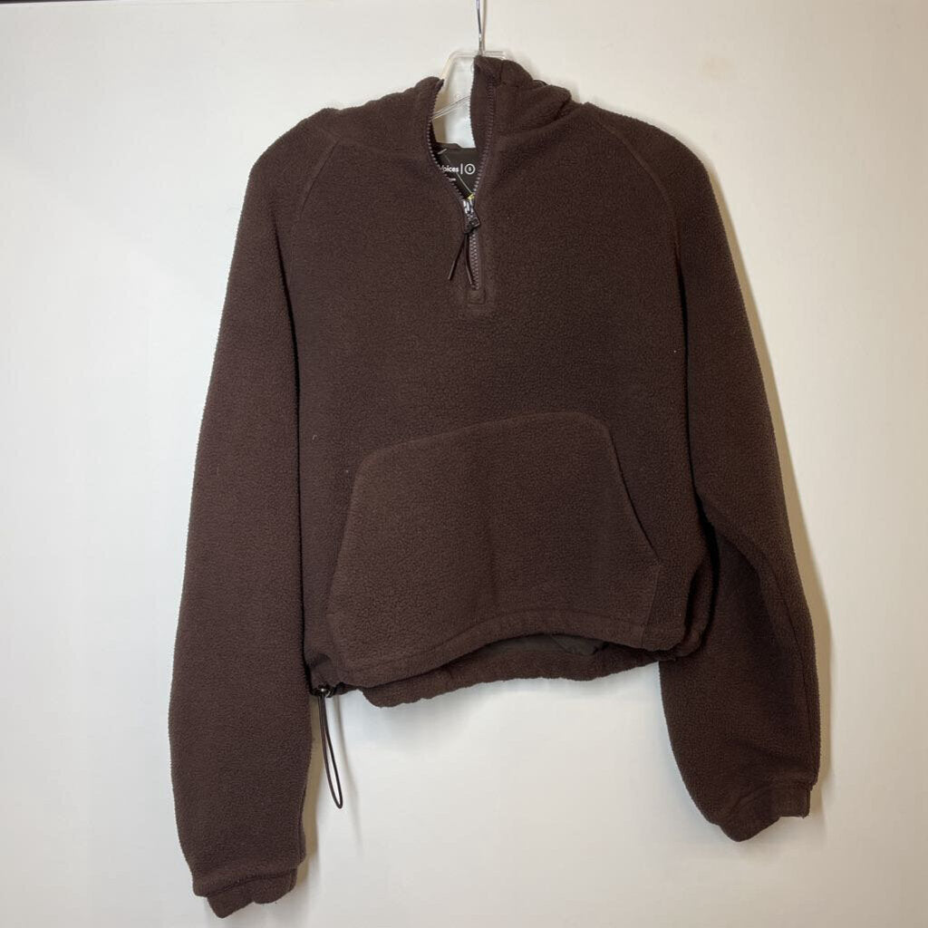 Outdoor Voices Fleece S Brown