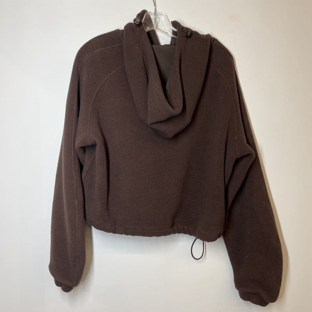 Outdoor Voices Fleece S Brown