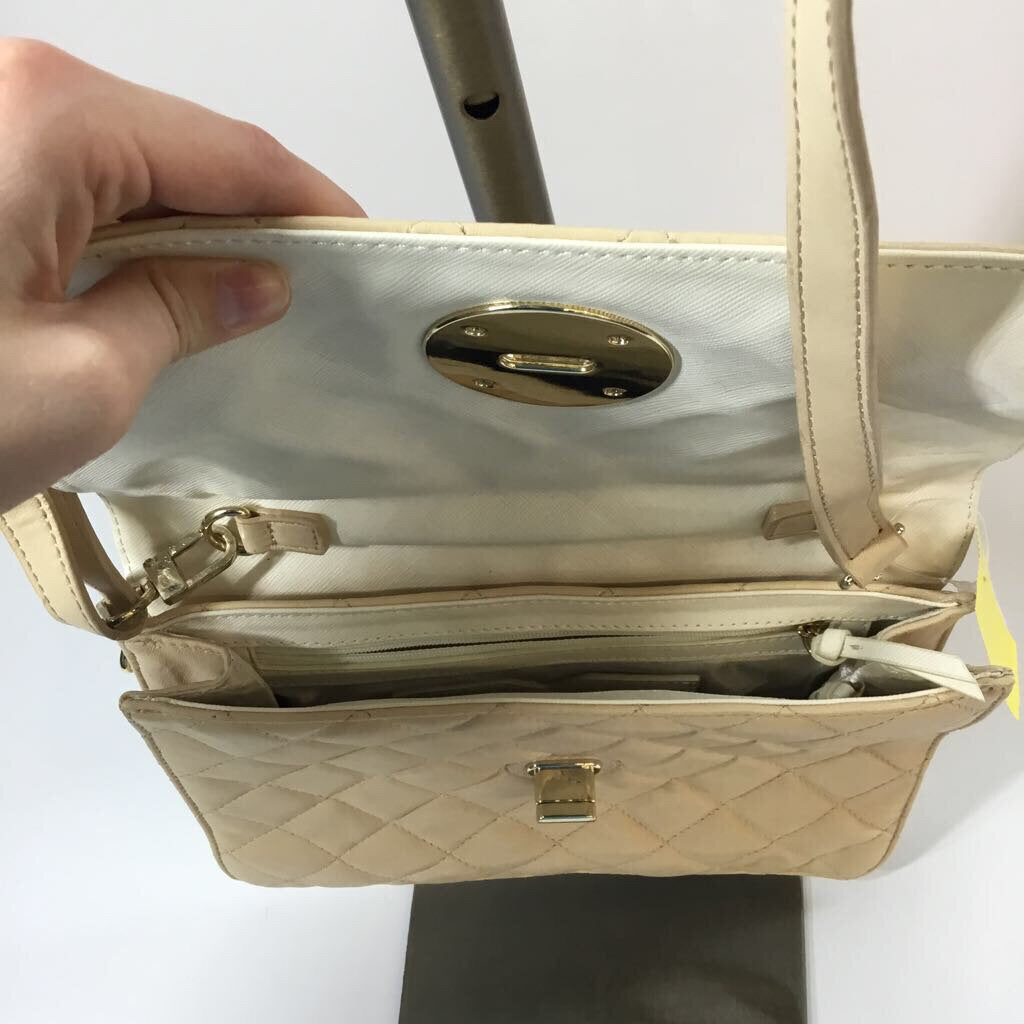 DKNY Purses Cream Quilted