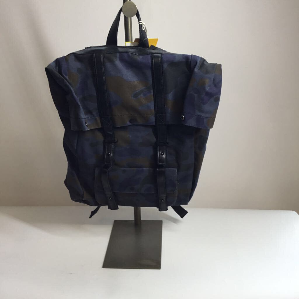 Backpack Navy/Brown/Camo