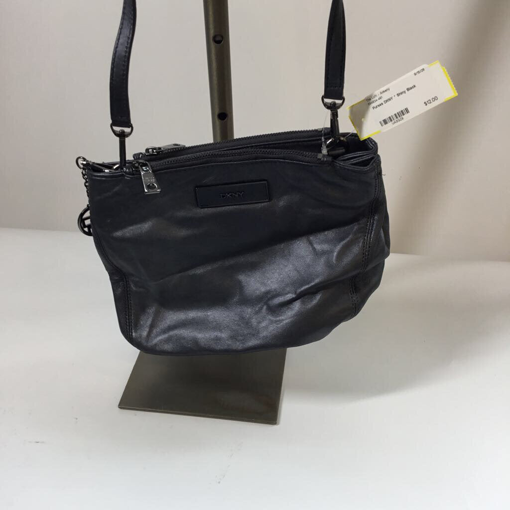 DKNY Purses Shiny Black