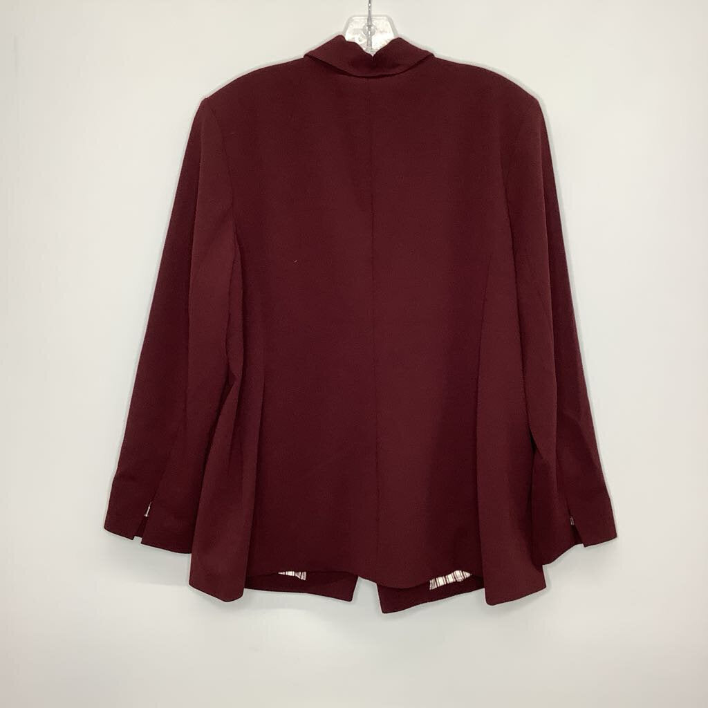 Dennis Basso Blazer XL Maroon