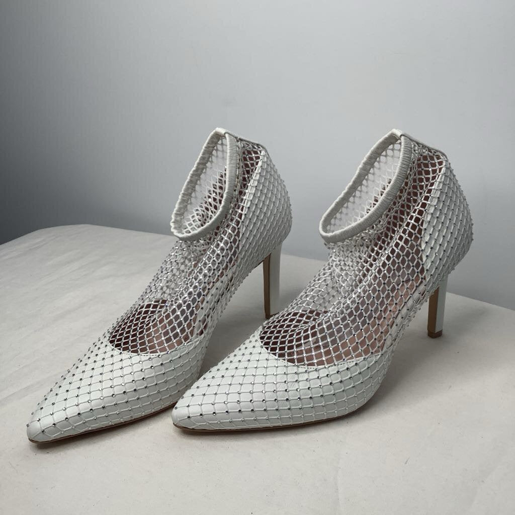 Naturalizer Shoes 9 White/Silver
