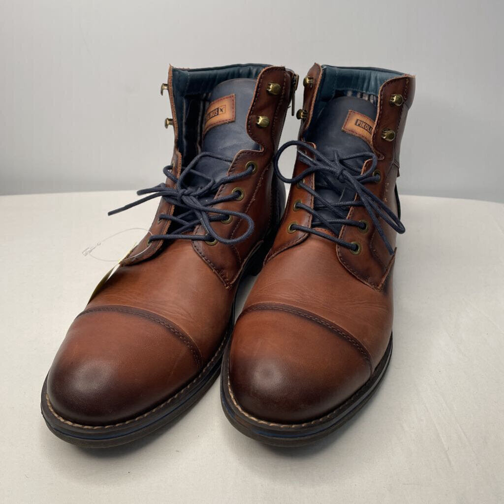 Pikolinos Boots Men's 10 Brown/Navy
