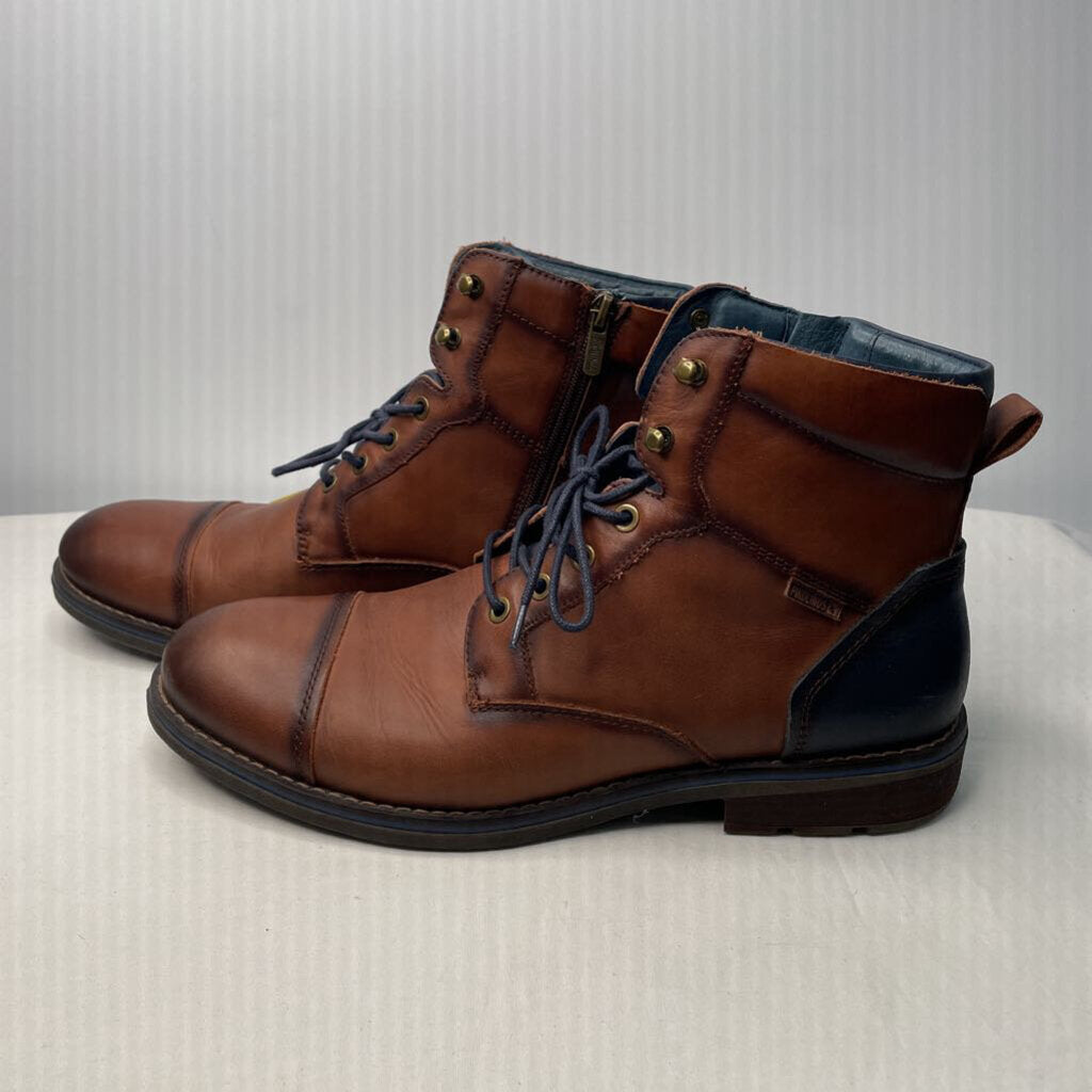 Pikolinos Boots Men's 10 Brown/Navy