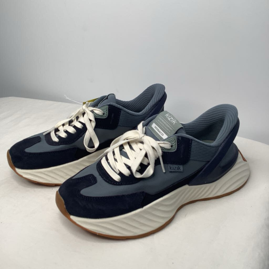 Shoes 7 Teal/navy/tan