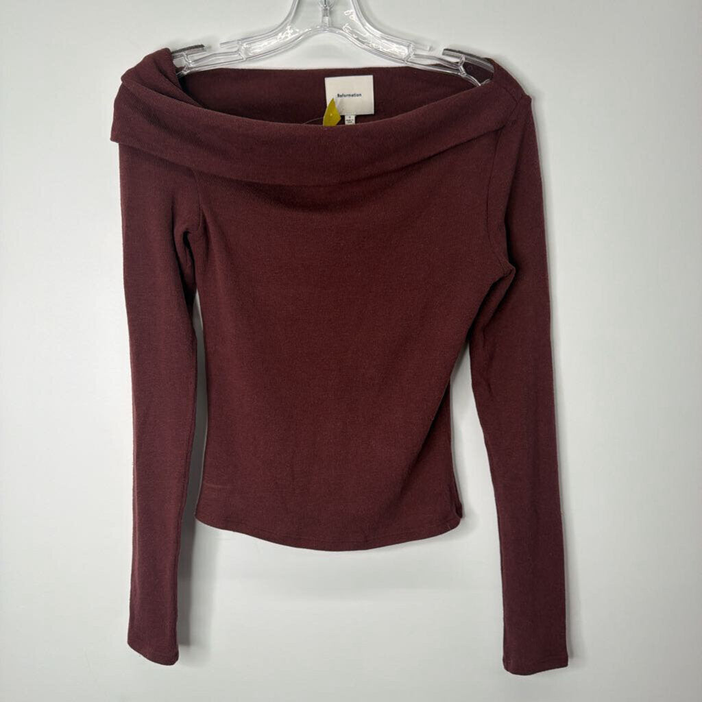 Sweater S Maroon