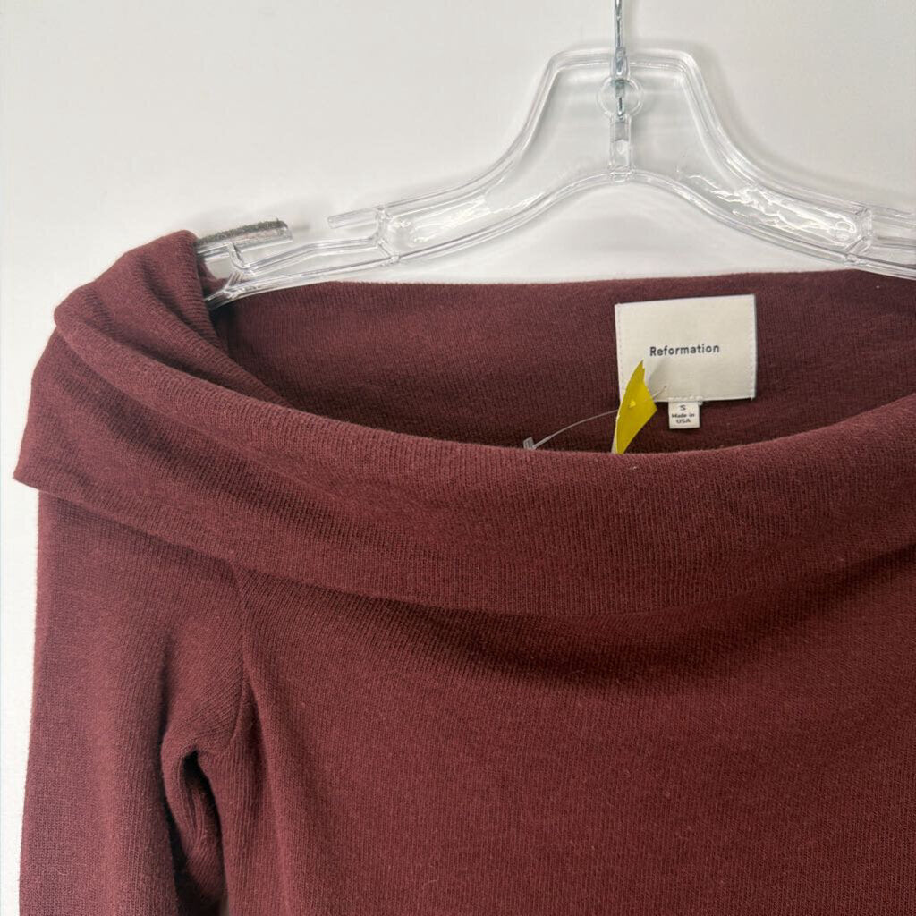 Sweater S Maroon