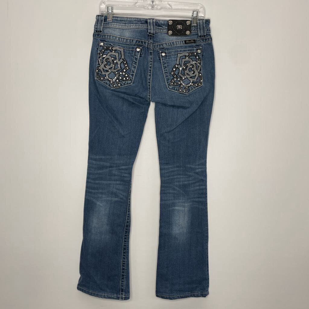 Miss Me Designer Jeans 8 Medium Wash