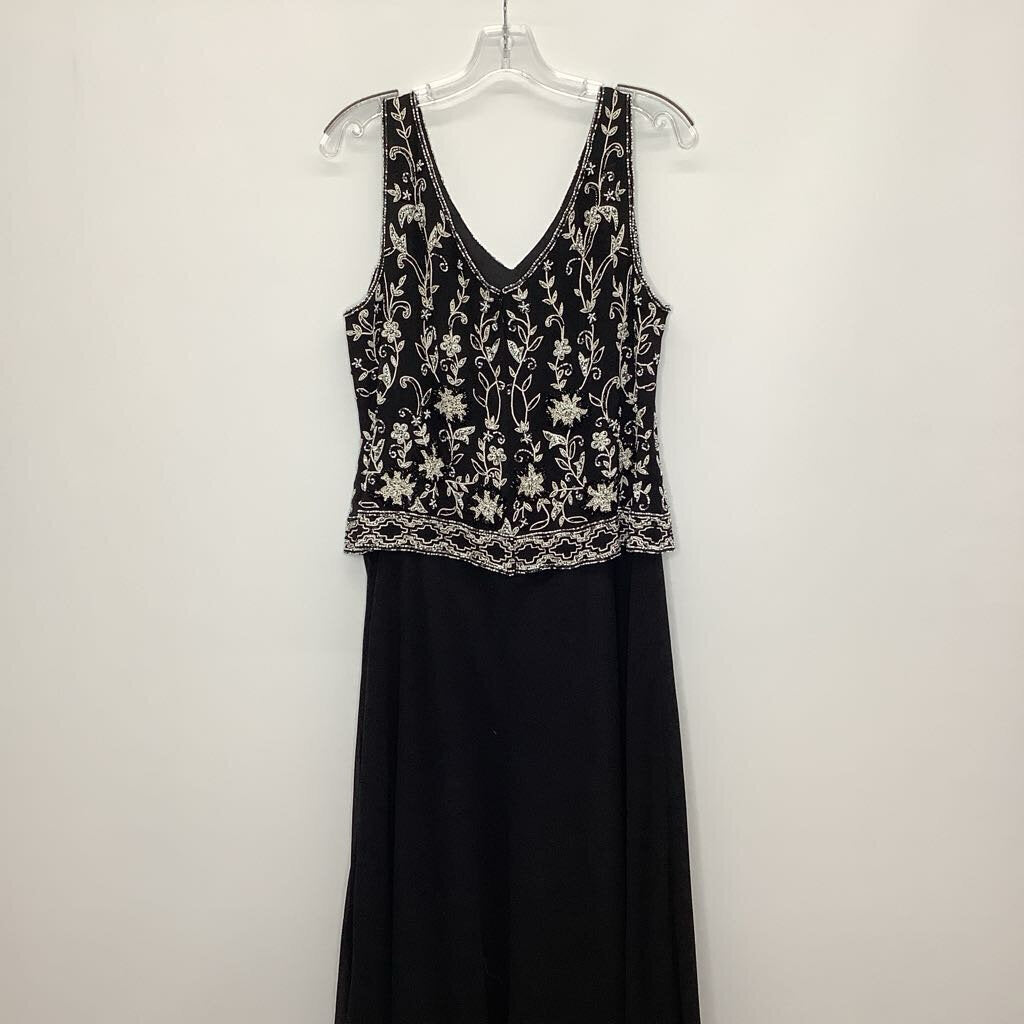 Jkara Formal Wear L Black/white/silver