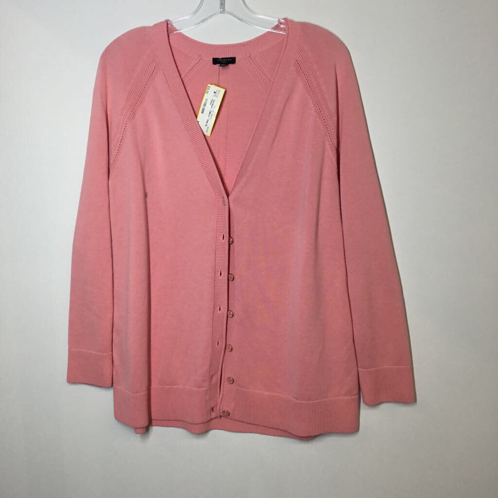 Talbots Cardigan XL Petite Pink