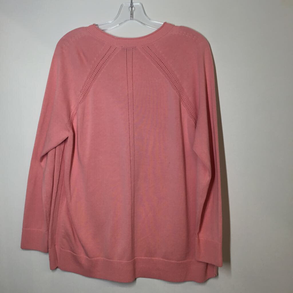 Talbots Cardigan XL Petite Pink