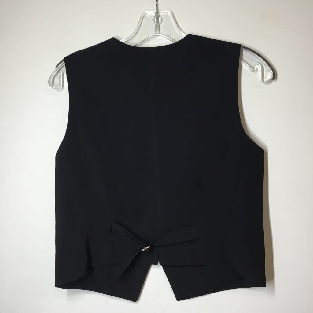 Ann Taylor Vest 2 Petite Black