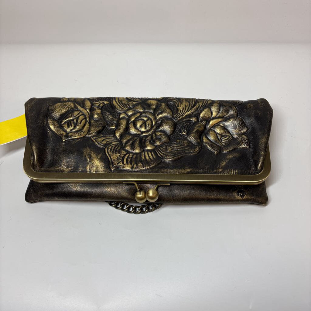 Patricia Nash Purses Black Gold Rose