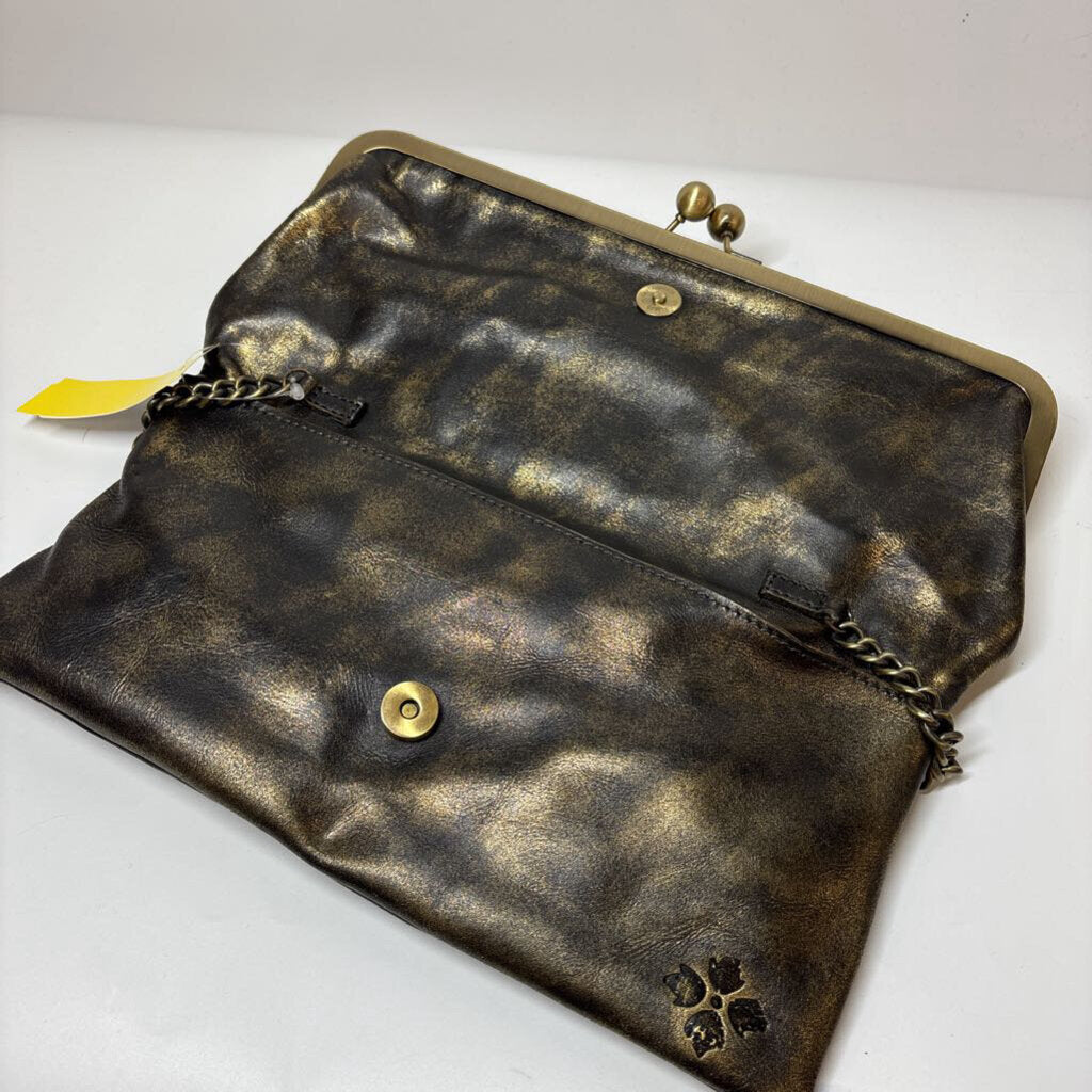Patricia Nash Purses Black Gold Rose