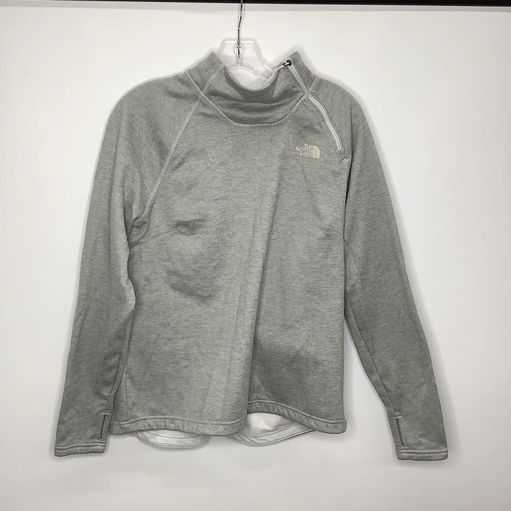 North Face Athletic Tops L Gray