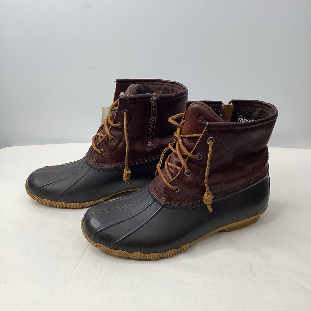 Sperry Boots 8.5 Brown