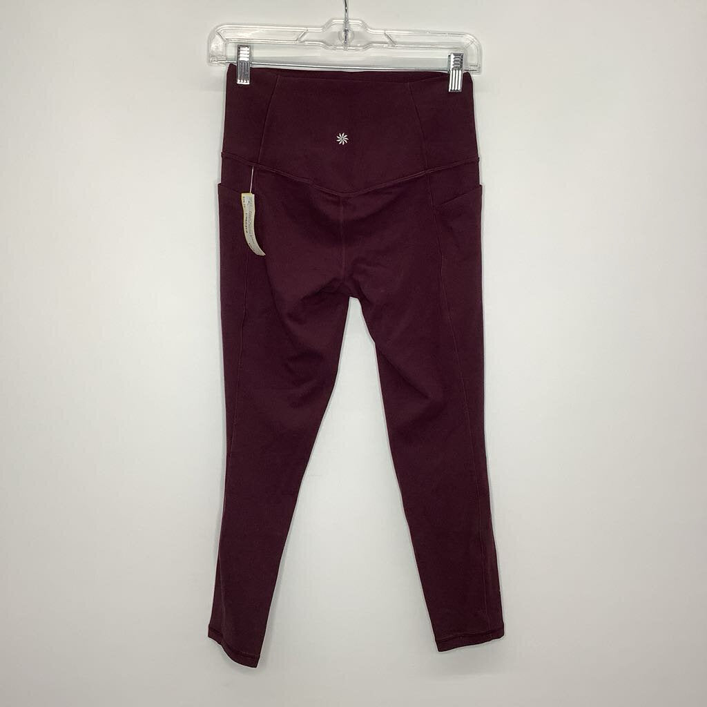 Athleta Athletic Bottoms S Maroon