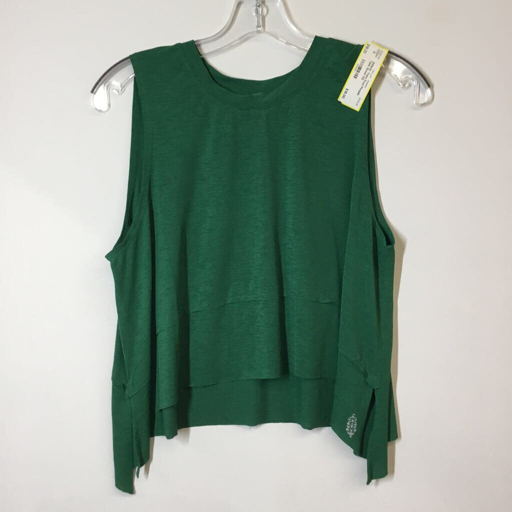 Free People Athletic Tops XS Green
